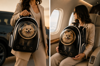 PawGuard Luxe Travel Carrier Backpack™