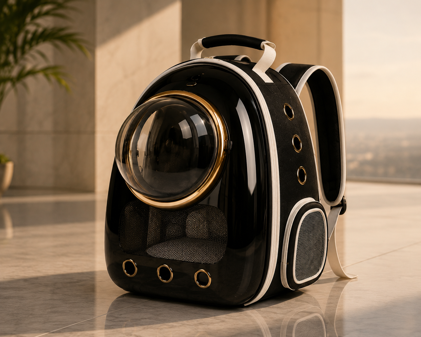 PawGuard Luxe Travel Carrier Backpack™