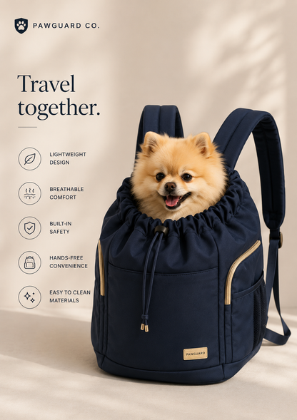 PawGuard Voyage™ Pet Travel Backpack