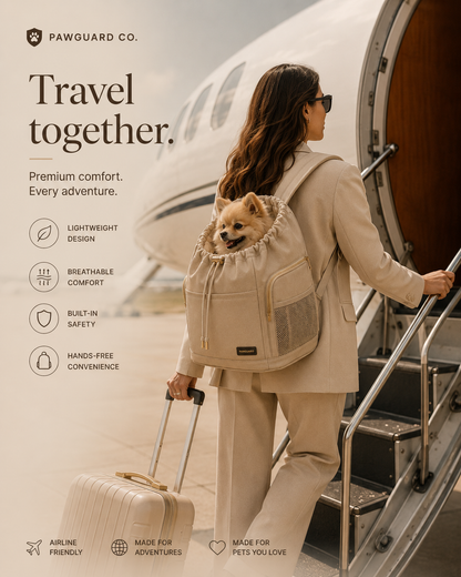 PawGuard Voyage™ Pet Travel Backpack