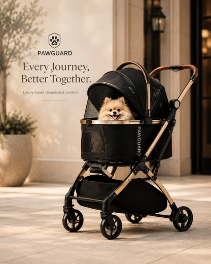 PawGuard Royale™ Pet Stroller
